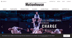 Desktop Screenshot of motionhouse.co.uk